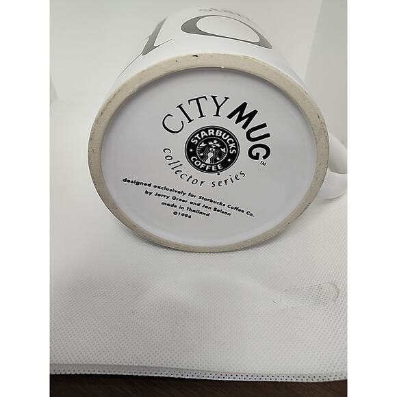 Starbucks Coffee Mug City Collector Series 2002 Green London England Large - Picture 6 of 6